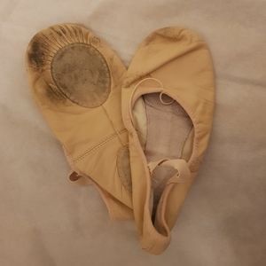 Bloch leather split sole ballet shoes
